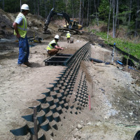 Androscoggin River Trail Construction