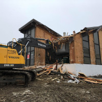 Demolition and Site Prep for Bangor Savings Branch and Dirigo Federal Credit Union